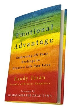 Emotional Advantage Randy Taran Hardcover Self Help Mindfulness Book